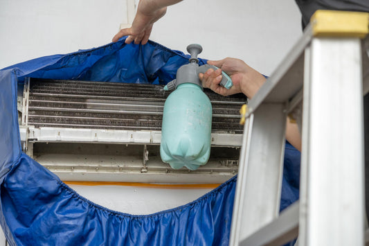 black mould on air conditioner vent grille in Brisbane house - Blade Air Conditioning